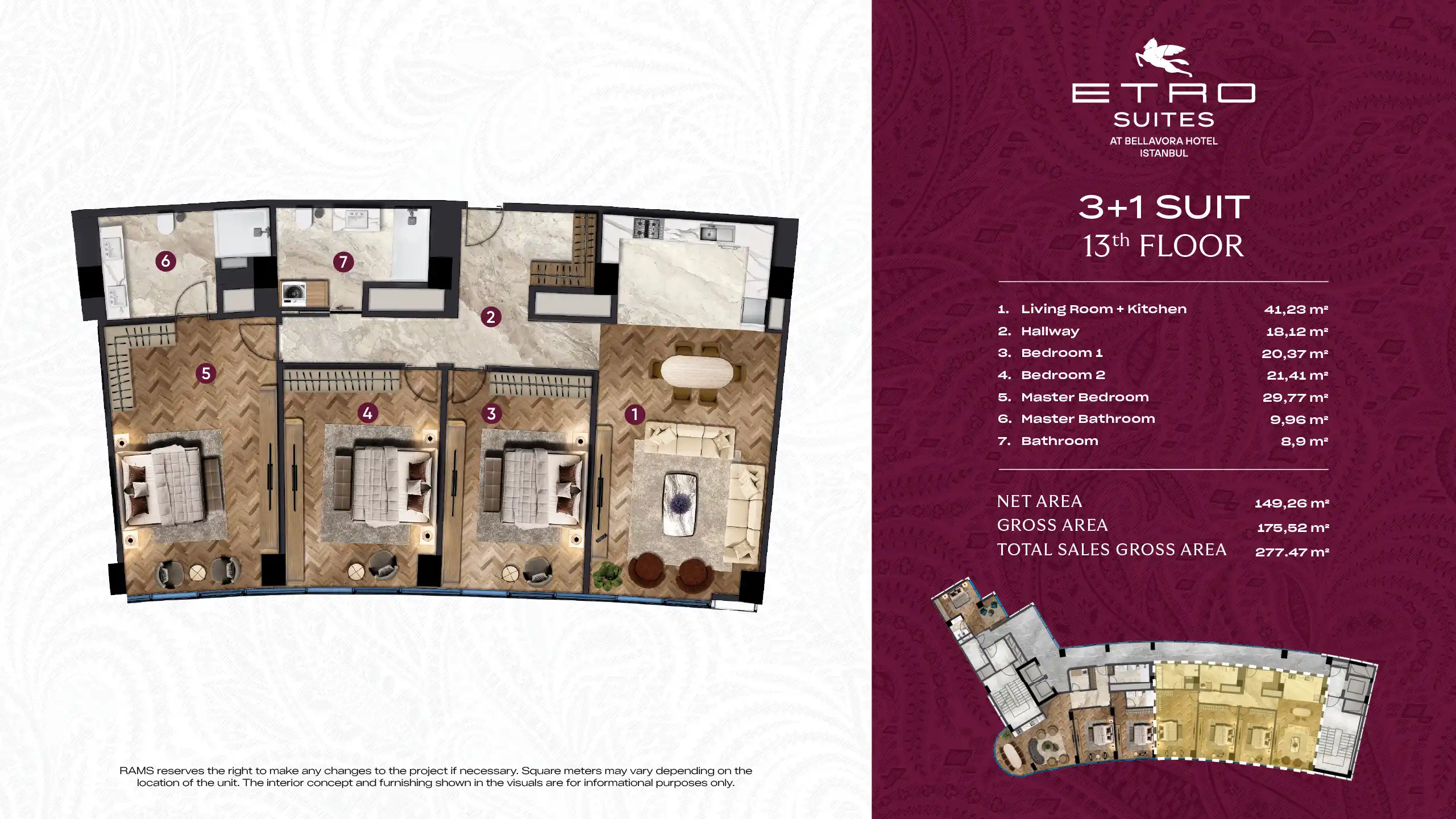 One Bedroom Suite
